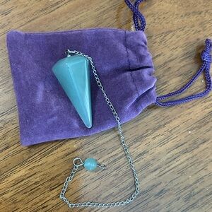 Green Aventurine stone Pendulum